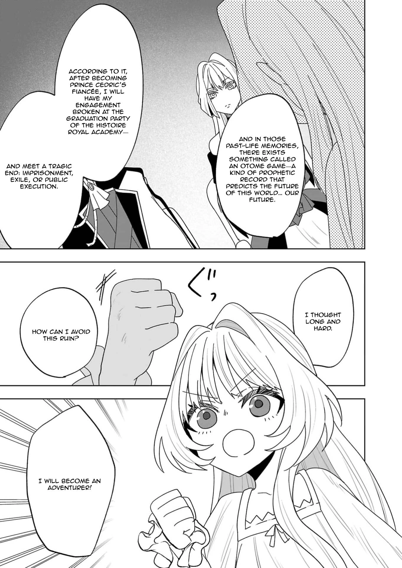 The Villainess Aims to Be the Strongest — Becoming an Adventurer Chapter 1 - . Page 27